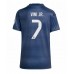 Real Madrid Vinicius Junior #7 Bortedrakt Dame 2025-26 Korte ermer